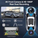 9" Wireless Carplay Touchscreen Stereo with Dash Cam