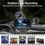 9" Wireless Carplay Touchscreen Stereo with Dash Cam
