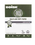 Boise X-9 Multi-Use Copy Paper, 3 Reams