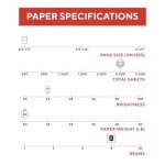 TRU RED 8.5" x 11" Copy Paper, 500 Sheets