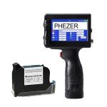 Phezer P15 Handheld Inkjet Printer for Any Surface