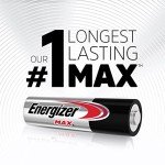 Energizer MAX AA Alkaline Batteries - 4 Pack