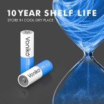 Voniko Premium Alkaline AA Batteries - 100 Pack