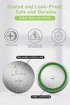 POWEROWL 24-Pack High Capacity Coin Cell Batteries