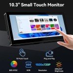 10.3'' Portable Touchscreen Monitor with HDMI & USBC