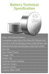 POWEROWL 24-Pack High Capacity Coin Cell Batteries