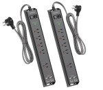 Power Strip Surge Protector with USB-C & Outlets