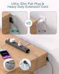 Power Strip Surge Protector with USB-C & Outlets