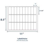 100 Sheets of 3000 Shipping Address Labels