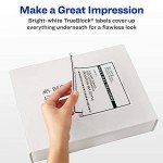 Avery Printable Shipping Labels, 3.5"x5", White, 400 Count