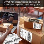SJPACK 1000 Self-Adhesive Shipping Labels - 8.5"x5.5