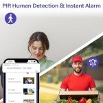 Wireless Video Doorbell Camera with AI Detection