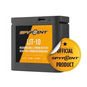 SPYPOINT LIT-10 Rechargeable Lithium Battery for Trail Cameras