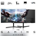 Lenovo Gaming PC Bundle with 24-Inch Curved Monitor