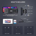 12.1" FHD Portable Touchscreen Monitor for Laptops