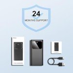 Rolosar 10000mAh Portable Power Bank with Fast Charging