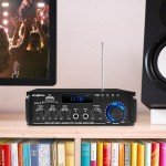 Bluetooth 5.0 Home Audio Stereo Amplifier 800W