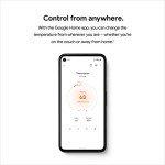 Google Nest Smart Thermostat - Fog Mint Green