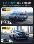 Navycrest 5G Dual Camera Dash Cam with 64GB Card