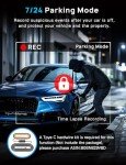 Navycrest 5G Dual Camera Dash Cam with 64GB Card