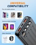 37000mAh Portable Power Bank with Fast Charging