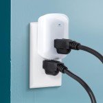 2-Pack Single Outlet Surge Protector, 2205 Joules
