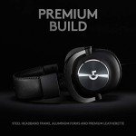 Logitech G Pro X Gaming Headset with Boom Mic
