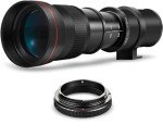 High-Power 420-800mm f/8.3 Telephoto Zoom Lens