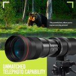 High-Power 420-800mm f/8.3 Telephoto Zoom Lens