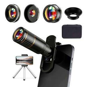 COSULAN 4-in-1 Phone Camera Lens Kit