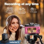 Mo 4K Vlogging Camera with 180° Flip Screen