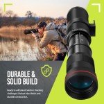 High-Power 420-800mm f/8.3 Telephoto Zoom Lens