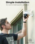 AOSU Solar Outdoor Security Camera - 360° View