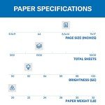 Hammermill 20Lb Copy Paper, 8.5x14, 1500 Sheets