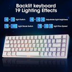 KOORUI 60% RGB Mechanical Gaming Keyboard - 68 Keys