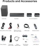 ULTIMEA 5.1 Surround Sound Bar with Subwoofer