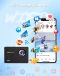 TIMNUT 4K Waterproof Action Camera with Accessories