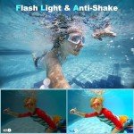 4K Waterproof Underwater Camera with Dual Screens