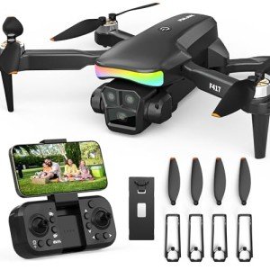 F417 1080P Camera Drone with LED Lights