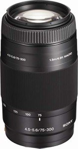 Sony 75-300mm Super Telephoto Zoom Lens