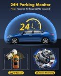 GKU 4K Dual Dash Cam with 64GB SD Card