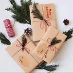 300 Pcs Self-Adhesive Christmas Gift Tags
