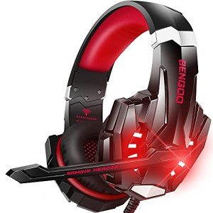 BENGOO Pro Stereo Gaming Headset with Mic