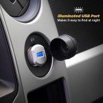 Scosche ReVolt Compact USB Car Charger, Fast Charge