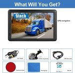 9-Inch GPS Navigator for Trucks and RVs