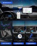 9" Wireless Apple CarPlay & Android Auto Screen