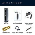 Motorola MG7700 Wireless Modem Router Combo 800 Mbps