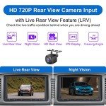7-Inch Touchscreen Double Din Car Stereo with Wireless CarPlay
