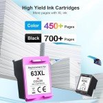 HP 63XL Ink Cartridge Combo Pack - Black & Color
