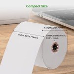 MUNBYN 80mm Thermal Receipt Paper - 10 Rolls